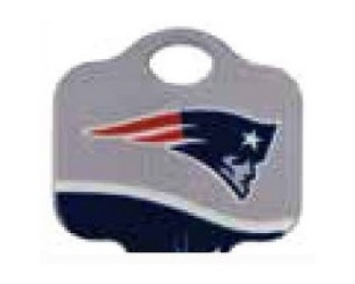 KABA ILCO CORP  KW1-NFL-PATRIOTS A46               Decorative Key Blank, NFL Team Key, Kwikset/Titan, Patriots Logo, KW1 Keyway, 46 Price Group