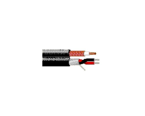 BELDEN BAV  9265 010500               Composite - ENG, EFP and CCTV Cable 1 SH PR22 AWG,1 75 OHM Coax Black