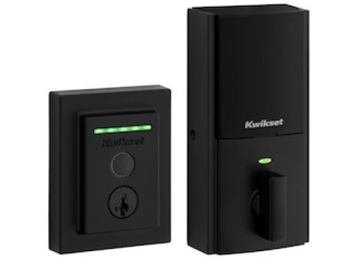 KWIKSET  99590-004  959 CNT FPRT WIFI 11P RCALFD RCS              Halo Touch Contemporary Fingerprint Smart Lock in Matte Black