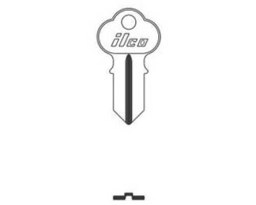 KABA ILCO CORP  CG1-BR BR A34               Vehicle Key Blank, Natural Brass, 34 Price Group, For Evinrude Motor, Johnston Motor, OMC