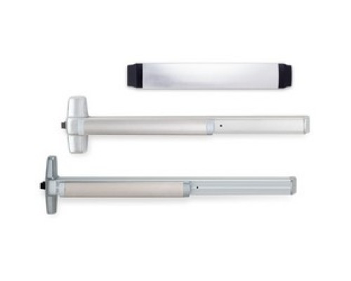 VON DUPRIN  QEL9827L-DT US26D LHR 48X84               Quiet Electric Latch Retraction Rod Exit Device, Left Hand Reverse, Smooth Mechanism Case, 48