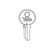 ASSA ABLOY ACCENTRA  RN117PARA               Lock Key Blank, 7-Pin, Standard Bow, Stock Section, PARA Keyway, 0.51