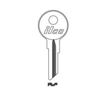 KABA ILCO CORP  CU8 NP A15  AA00004942              Vehicle Key Blank, Brass, Nickel Plated, 15 Price Group, For Mercury/Mariner Outboard