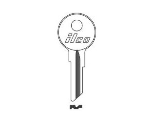 KABA ILCO CORP  CU8 NP A15  AA00004942              Vehicle Key Blank, Brass, Nickel Plated, 15 Price Group, For Mercury/Mariner Outboard