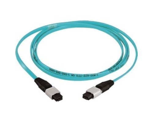 PANDUIT  FZ12D5-5M4Y               4 MTR, 12Fiber 10GIG OM4 Flat Ribbon Plenum Rated Female MTP, Female MTP Interconnect Cable Assemblies