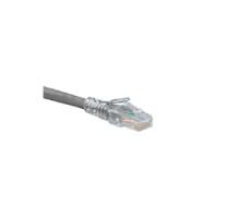 LEVITON  6D460-3S               eXtreme 6+ SlimLine Patch Cord, Category 6, 3-Feet, Grey