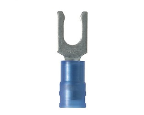 PANDUIT  PN14-8LF-E               Locking Fork Terminal, nylon insulated, 16 - 14 AWG, #8 stud size, convenience package.