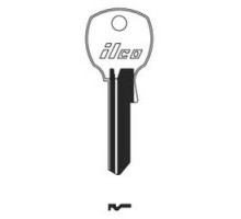 KABA ILCO CORP  1069LA NP A02  AA34825002              Cylinder Lock Key Blank, Brass, Nickel Plated, 2 Price Group, For National Cabinet Lock