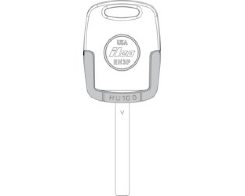 KABA ILCO CORP  EK3P-HU100 NS A92 KIT  AX00004870              Vehicle Key Kit, V, High Security, Electronic Key, Cloning Tool, Special Key Machine, Brass, Nickel Plated, 62 Price Group, For General Motors, Saturn