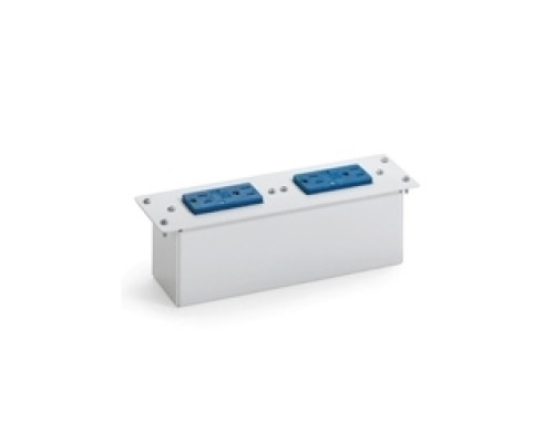 LEVITON 47605-DP        AC POWER SURGE PROTECTIVE MODULE TWO DUPLEX BLUE RECEPTACLES