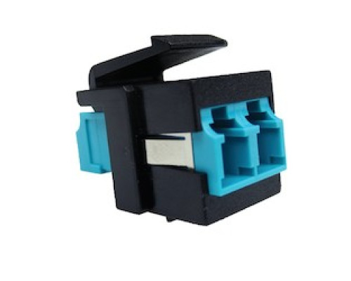 BELDEN  AX104938               Fiber Panel, Commercial, ADAPTER MODULE,KEYCONNECT, LC DUPLEX, MM OM3/OM4, ELEC WHITE