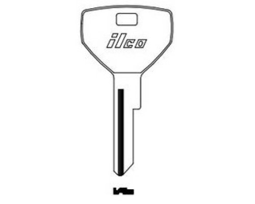 KABA ILCO CORP  Y153-NP NP A36  IAE00002212              Vehicle Key Blank, Brass, Nickel Plated, 34 Price Group, For Chrysler
