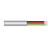 ALPHA WIRE  1606 SL021               Communication-Control-Industrial-Cable, Communication-Control, 6 Conductor, 26 AWG, Unshielded, 150 V, PVC Jacket, PP Insulation, 0.09 Jacket Diameter, 0.024 Jacket Thickness, 0.037 Core Diameter, 7/34 S