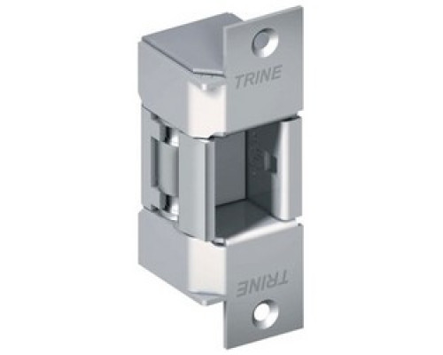 TRINE ACCESS TECHNOLOGY INC  400RP-24DC-32D-RH               Door Electric Strike, Premium, Intermittent/Continuous, Right Reverse Hand, 24 Volt DC, 0.15 Ampere, PoE, Satin Stainless Steel, With Faceplate, For Rim Panic Device