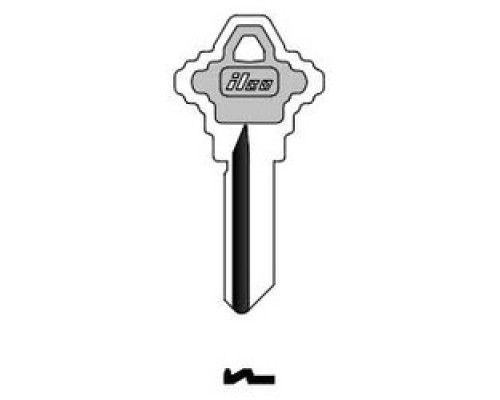 KABA ILCO CORP  SC1-PC-ASSTD NP A09  AK00004670              Cylinder Lock Key Blank, Assorted, Color Plastic Head, Natural Brass, 9 Price Group, For Schlage