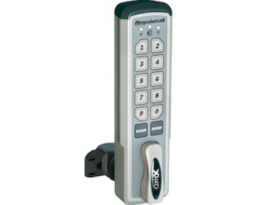 FORT LOCK NATIONAL CABINET  REG-S-V-3        Cabinet Self-Locking Regulator, Standard Length Knob, Slam Cam, Vertical Mount, 1-3/16