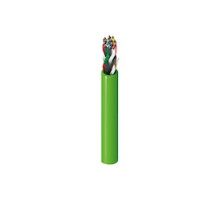 BELDEN BAV  DEIP168U               Digital Electricity optimized, Indoor, 16 awg, 8 Stranded Tinned-Copper Pairs, Unshielded, Plenum Rated Apple Green Jacket