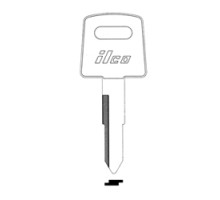 KABA ILCO CORP  HD73 NP A08  AF01008012              Vehicle Key Blank, Brass, Nickel Plated, 8 Price Group, For Honda Motorcycle