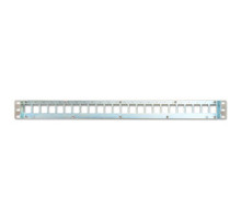 BELDEN AX104563        KeyConnect Shielded Patch Panel, 24-port, 1U, Titanium Empty