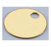 LUCKY LINE PRODUCTS INC  26006               Key Tag, 1-Hole, 3/4