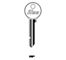 KABA ILCO CORP  AG2 NP A15  AA00002342              Cylinder Lock Key Blank, Brass, Nickel Plated, 15 Price Group, For Age