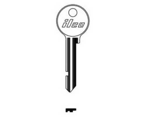 KABA ILCO CORP  AG2 NP A15  AA00002342              Cylinder Lock Key Blank, Brass, Nickel Plated, 15 Price Group, For Age