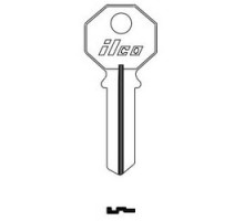 KABA ILCO CORP  A1 NP A14               Cylinder Lock Key Blank, Brass, Nickel Plated, 14 Price Group, For Phillips