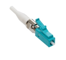 LEVITON  49990-LDL               Fast-Cure LC Fiber Optic Connector, Aqua, OM3/4 Laser Optimized Multimode, For 900um Application