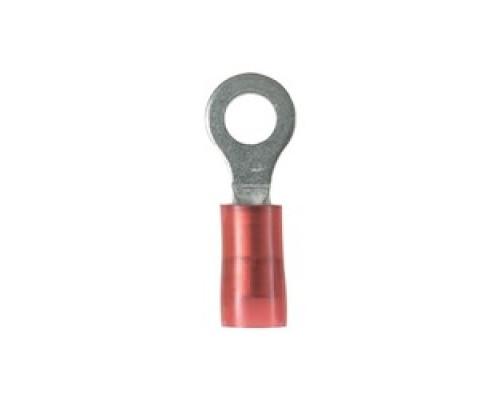 PANDUIT  PN18-6R-E               Ring Terminal, 22 A 18 AWG, #6 stud size, nylon insulated, convenience package.
