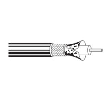 BELDEN BAV  89248 0102000               Coax - 75 Ohm Coax 18 AWG FFEP RG-6/U Coax Black