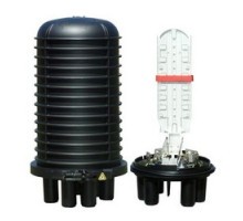 COMMSCOPE  656459-000  FOSC400-A4-12-1-NGV              FOSC400 A4 Fiber Optic Splice Closure, Heat Shrink Cable Sealing, One Pre-installed 12-splice Tray, Ground Feedthrough Lugs, With Test Valve