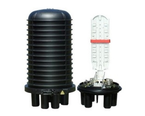 COMMSCOPE  656459-000  FOSC400-A4-12-1-NGV              FOSC400 A4 Fiber Optic Splice Closure, Heat Shrink Cable Sealing, One Pre-installed 12-splice Tray, Ground Feedthrough Lugs, With Test Valve