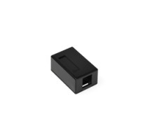 LEVITON  41089-1EP               QuickPort Surface Mount Housing, 1-Port, Black