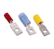 THOMAS & BETTS  RB484-500               Nylon Insulated Rectangle Ring Terminal For Wire Range 16-14 Bolt Hole #6