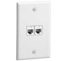 PANDUIT  CFP2BL               Faceplate 2-port Classic BL EA