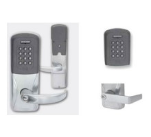 SCHLAGE ALLEGION BRAND  AD400-CY70MTK-RHO-626-JD-RHR 4B 13247 10025 134        Electronic Door Lock, Cylindrical Chassis, Multi-Technology, Keypad, Right Hand Reverse, Rhodes Lever, Satin Chrome, Without 6-Pin FSIC Cylinder, For Cl