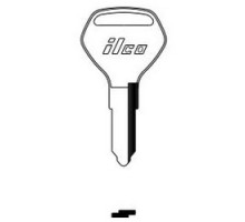 KABA ILCO CORP  KA13 NP A08  AF40989002              Vehicle Key Blank, Brass, Nickel Plated, 8 Price Group, For Kawasaki