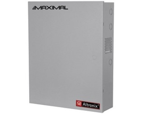 ALTRONIX  MAXIMAL77D               Access Power Controller w/ Power Supply/Chargers, 16 PTC Class 2 Relay Outputs, Dual 24VDC P/S @ 9.7A each, 115VAC, BC800 Enclosure