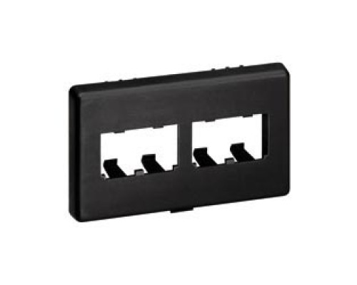 PANDUIT  CFFPHM4BL               Herman Miller Modular Furniture Faceplate Black