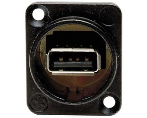 HUBBELL PREMISE WIRING  USB10               Connectors, USB Feed Thru, Panel Mount,10 Pack