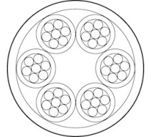 NORTHERN  N1806-1006-0110               18-6C Stranded BC PVC Unshielded - CMR - White - 1000’ Box