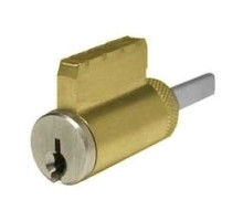 GENERAL LOCK  KLC1599 SC 26D KD               Key-In-Lever Cylinder, Universal, Schlage Style, 6-Pin, Schlage C Keyway, Keyed Different, 2-Key Blank, Solid Brass, Satin Chrome, With Screw-On End Cap