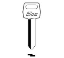 KABA ILCO CORP  1167FD NP A04  AL6174900B              Vehicle Key Blank, Double-Sided, Primary, Brass, Nickel Plated, 4 Price Group, For Ford