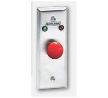 SCHLAGE ALLEGION BRAND  701RD L2        Pushbutton, SPDT, Momentary, Alternate Action, 7/8