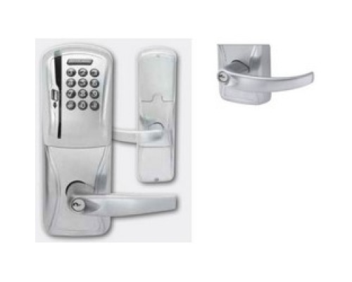 SCHLAGE ALLEGION BRAND  AD250-CY70LLL-SPA-643E-J-RH 8B 13247 10025 134        Electronic Door Lock, Cylindrical Chassis, Right Hand, Sparta Lever, Aged Bronze, 8AA Battery Kit, Without Reader, 6-Pin FSIC Cylinder, For Class/Storero