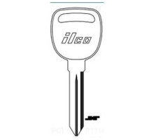 KABA ILCO CORP  B96 NP A03  AL01647002              Vehicle Key Blank, Brass, Nickel Plated, 3 Price Group, For Saturn