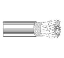 BELDEN  8303 0601000               Multi-Conductor - Low Capacitance Computer Cable for EIA RS-232 Applications 3 22 AWG PR PVC Shield PVC Chrome