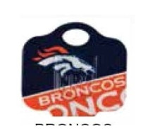 KABA ILCO CORP  SC1-NFL-BRONCOS A46               Decorative Key Blank, NFL Team Key, Schlage, Broncos Logo, SC1 Keyway, 46 Price Group