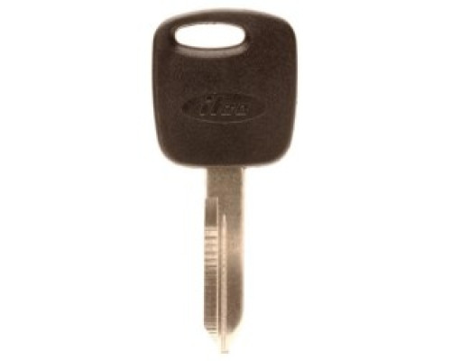 KABA ILCO CORP  H72-PT NP  IAX00000312              Vehicle Key Blank, Transponder Key, Brass, Nickel Plated, For Ford