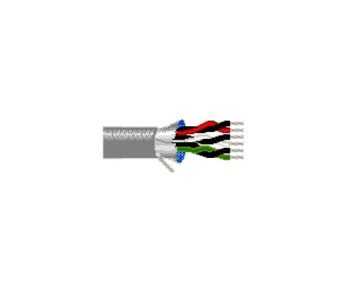 BELDEN  9503 060U500               Multi-Conductor - Computer Cable for EIA RS-232 Applications 3-Pair 24 AWG PVC FS PVC Chrome